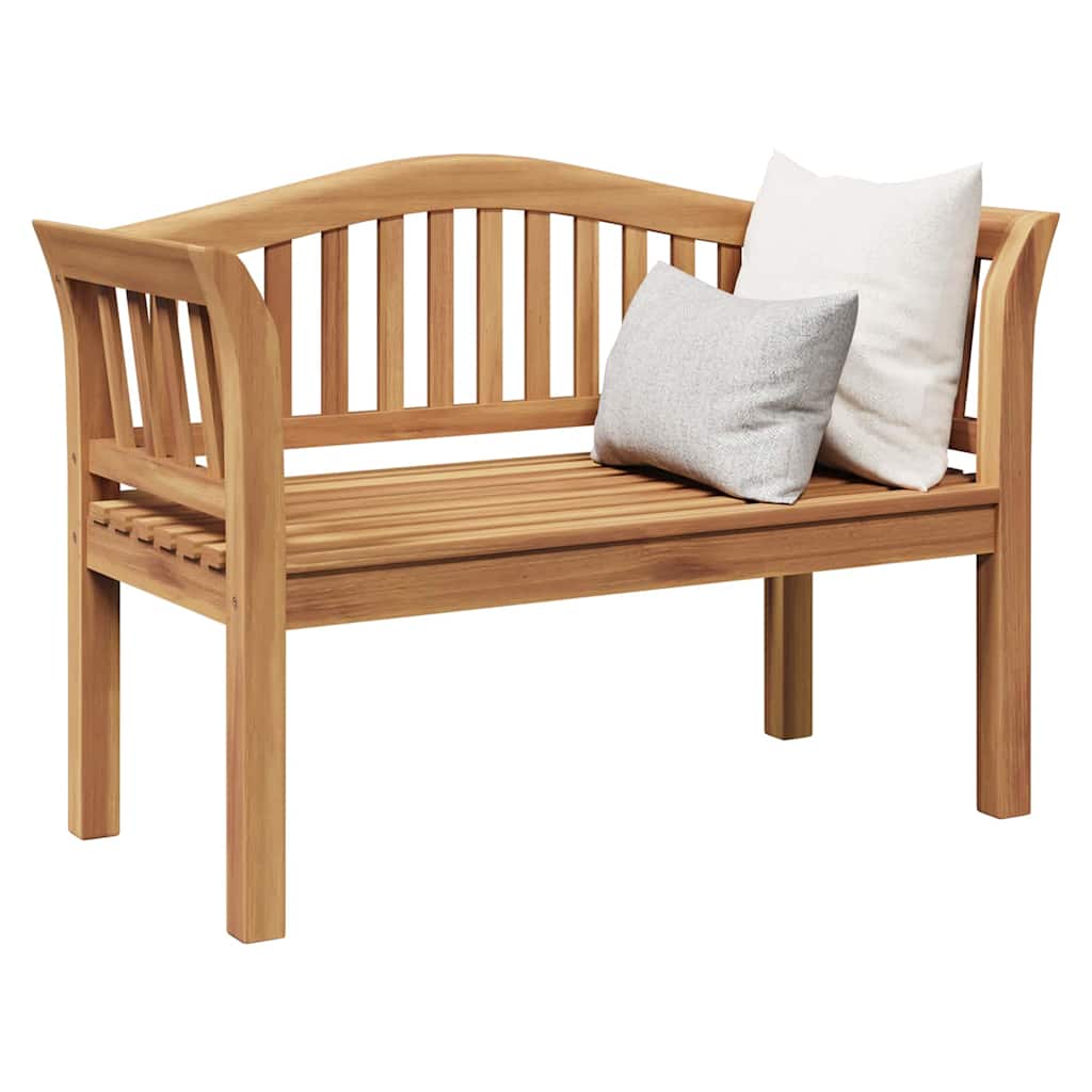 Bank Braun 120 x 53,5 x 85 cm Massivholz Teak