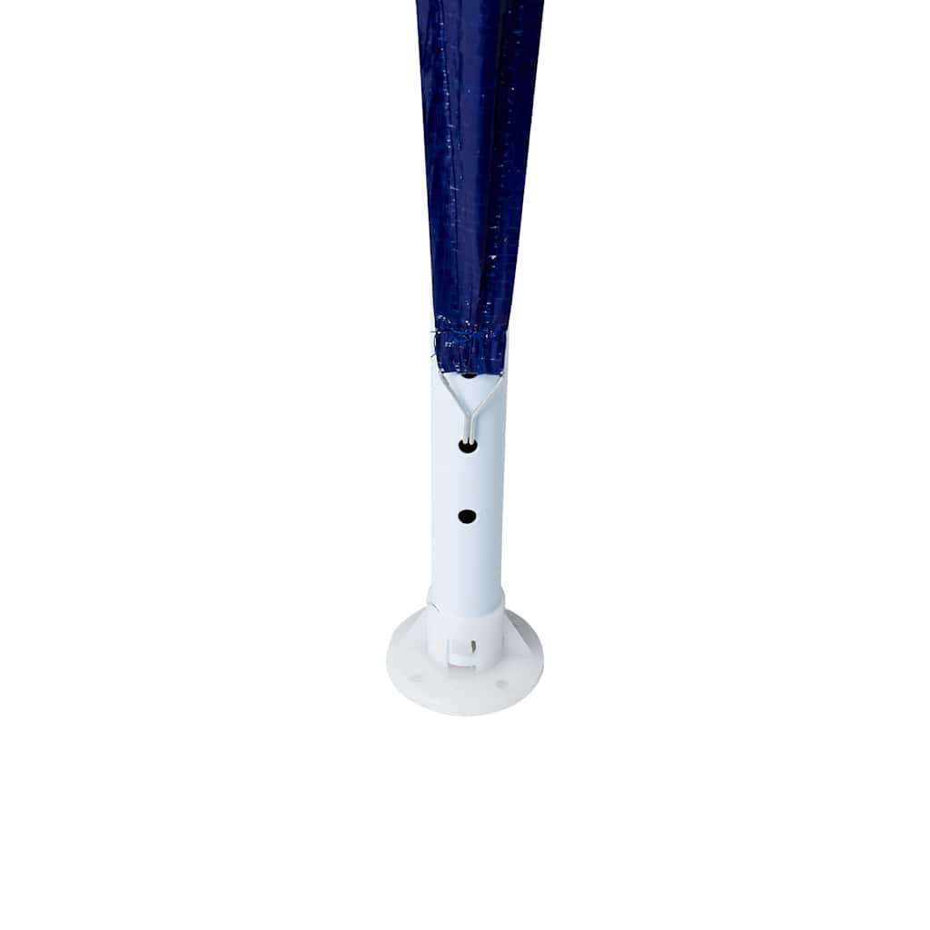 Party-Zelt Blau 400 x 400 x 266 cm Polyethylen und Stahl