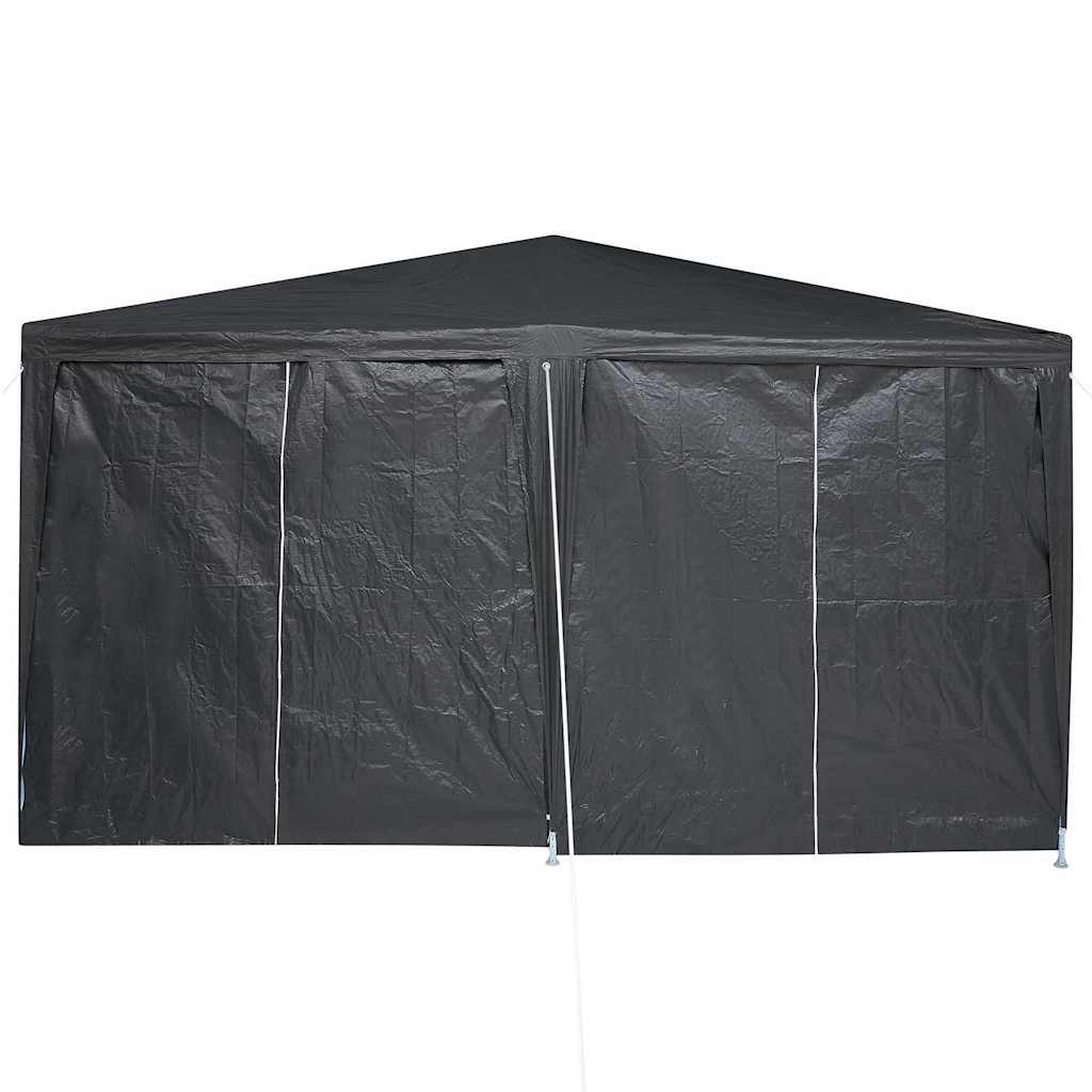 Party-Zelt Anthrazit 400 x 400 x 266 cm Polyethylen