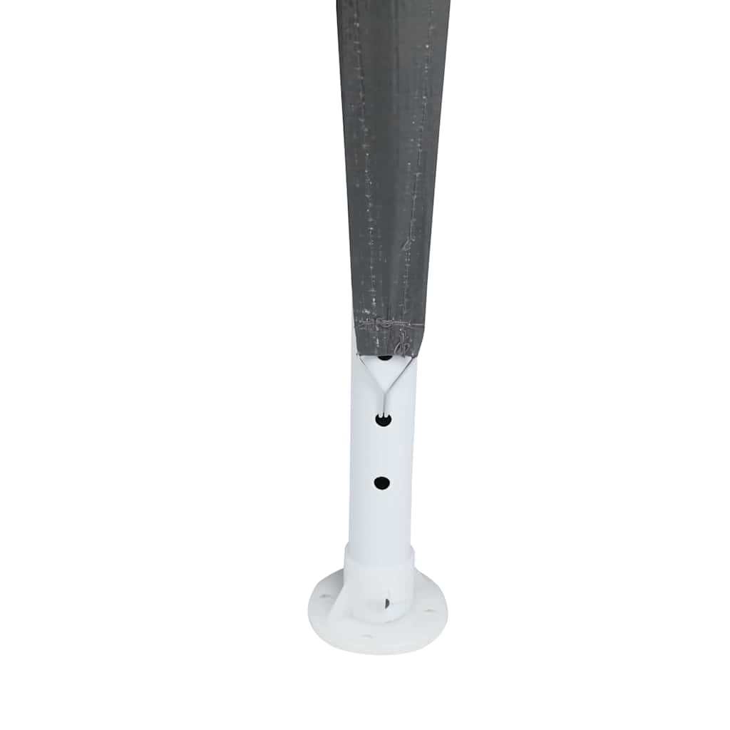 Party-Zelt Anthrazit 600 x 400 x 266 cm Polyethylen und Stahl