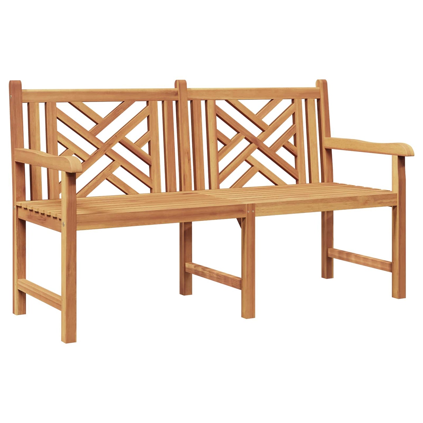 Bank Braun 150 x 60 x 90 cm Massivholz Teak