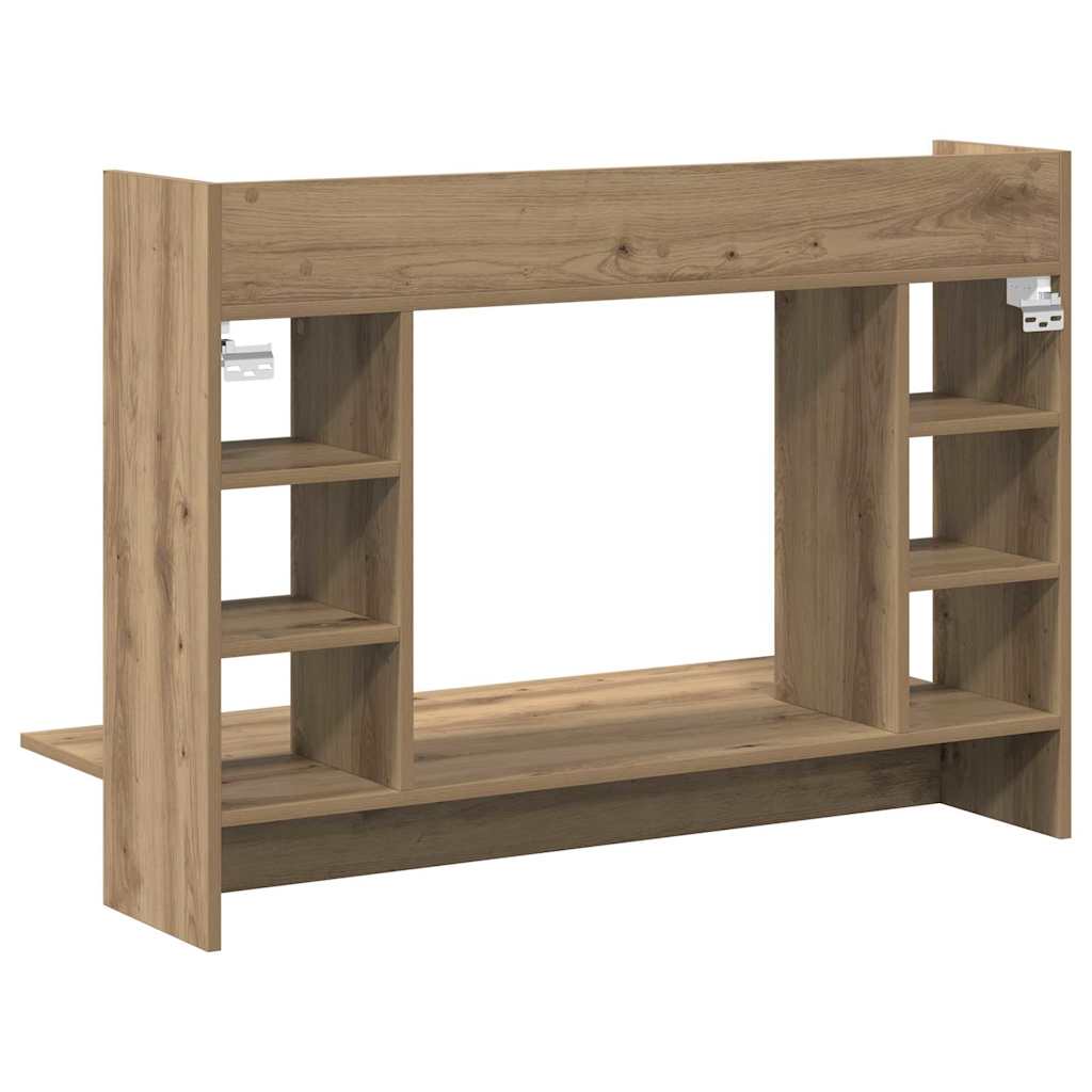 Wall-mounted table Artisan Oak 105 x 48 x 75 cm Engineered Wood