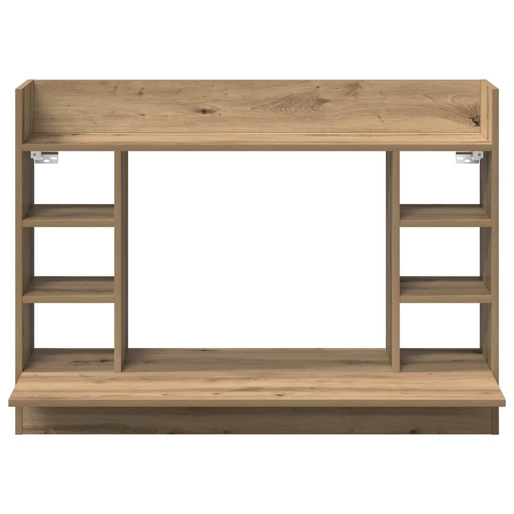 Wall-mounted table Artisan Oak 105 x 48 x 75 cm Engineered Wood