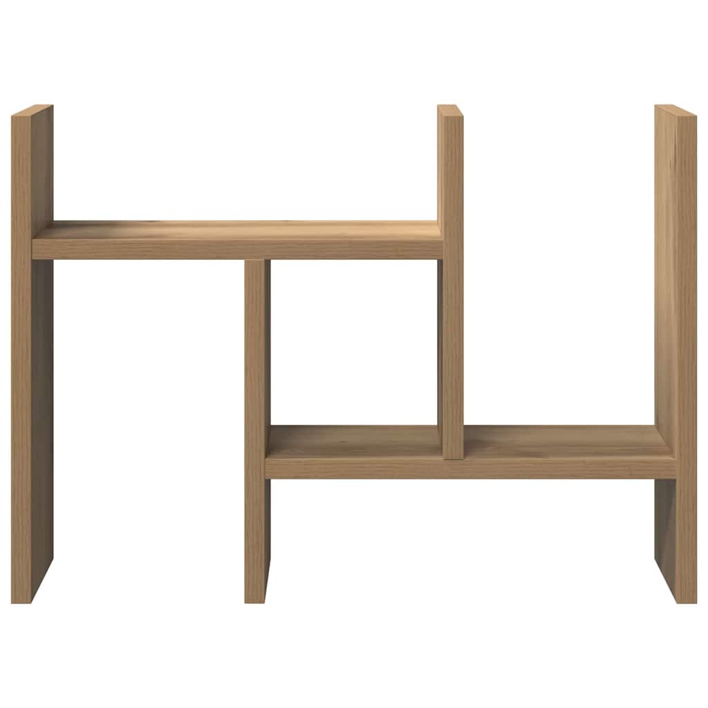 Organiseur de bureau chêne artisan 34,5 x 15,5 x 35,5 cm