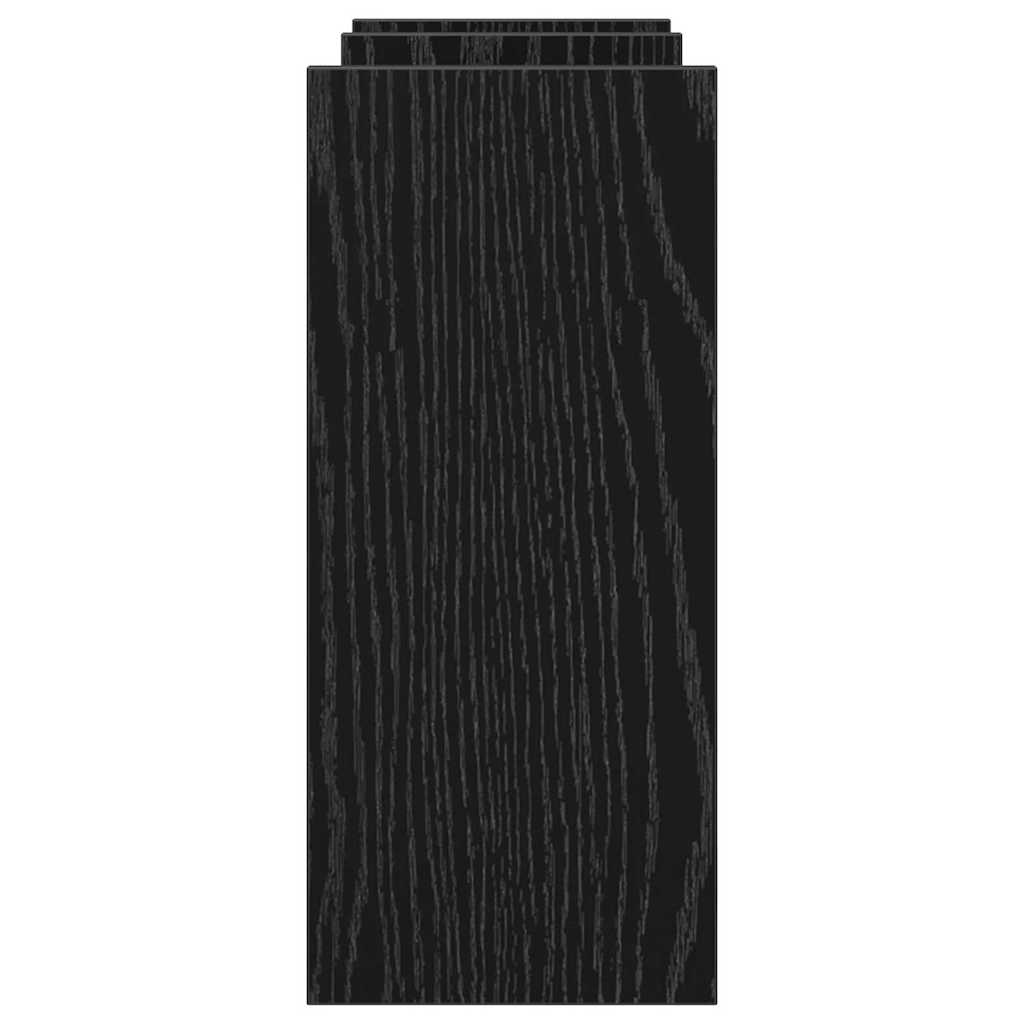 Desk Organizer Black Oak-Effect