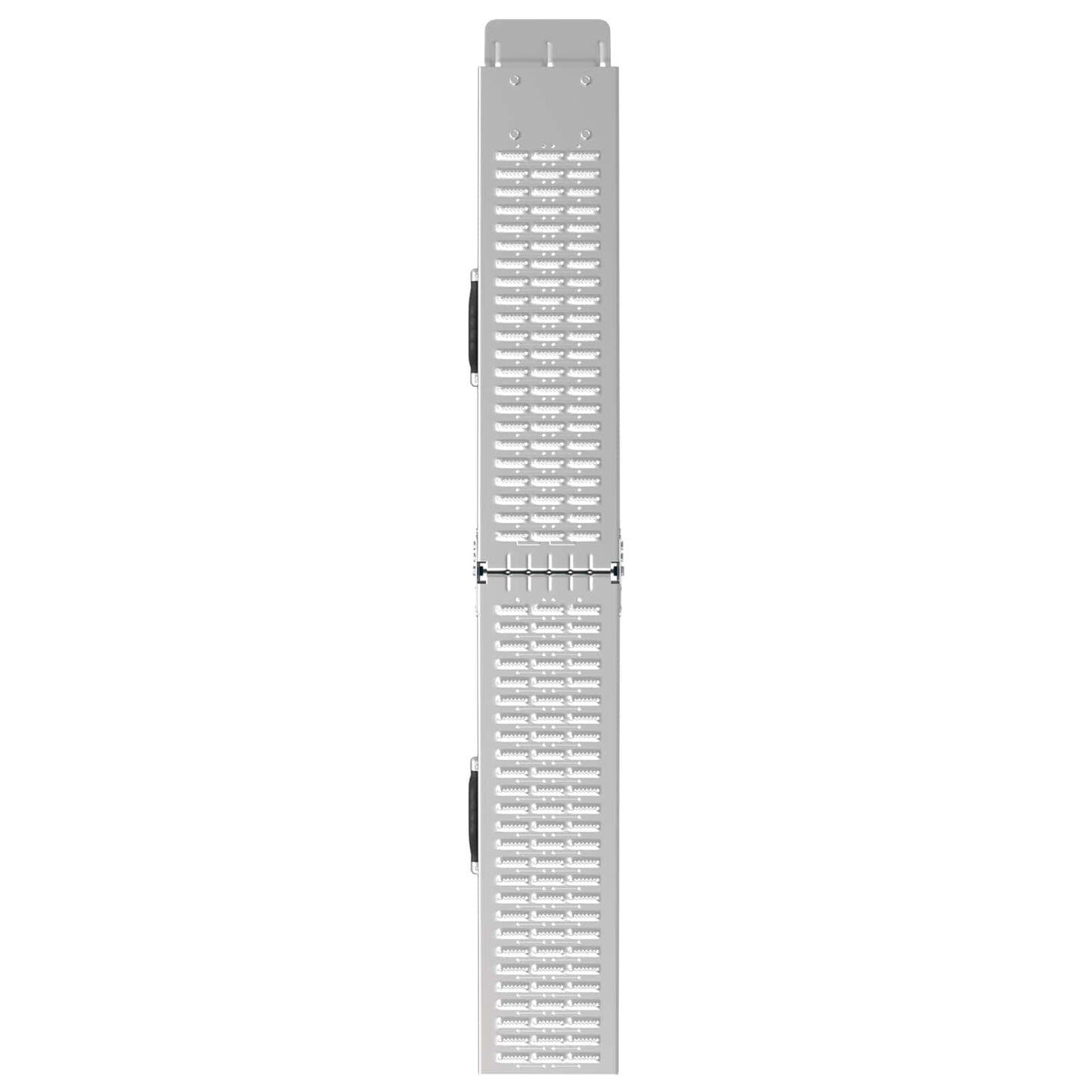 Laderampe 200 kg 2 pcs Silber 166 x 23 x 4,5 cm