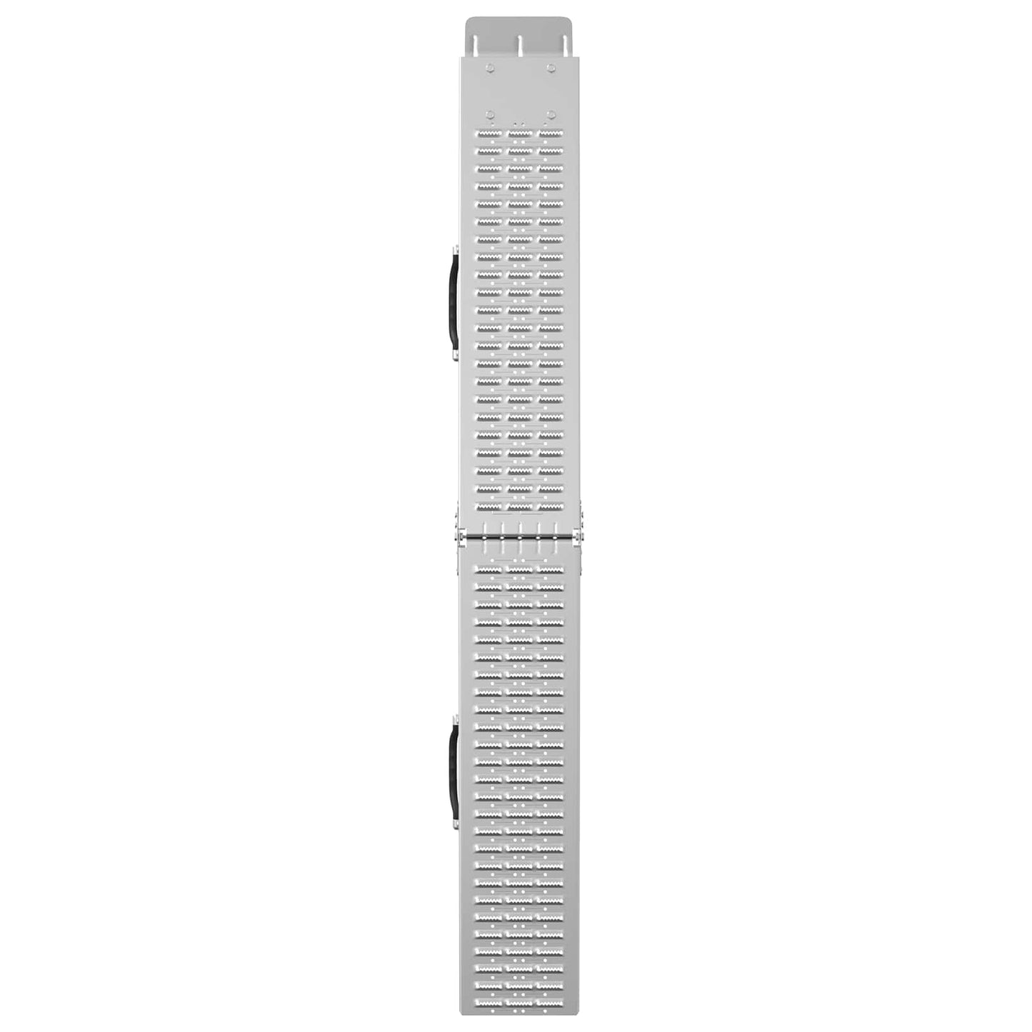Laderampe 200 kg 2 pcs Silber 186 x 23 x 4,5 cm