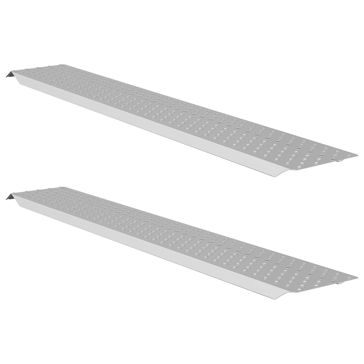Lade Rampe 200 kg Silber 159 x 23 x 5 cm Verzinkter Stahl