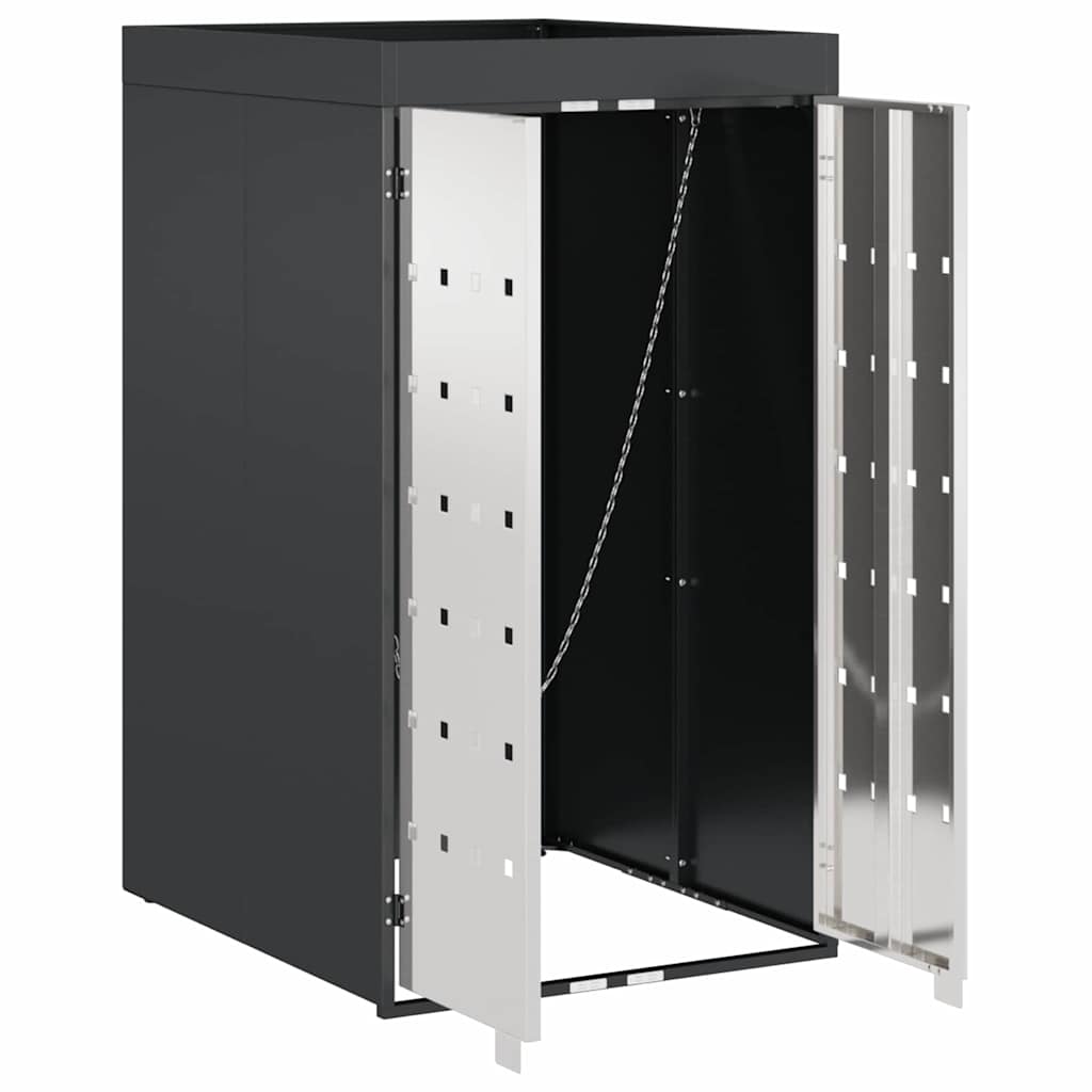 Bin Storage with Planter Roof for 240L Bin Anthracite Steel