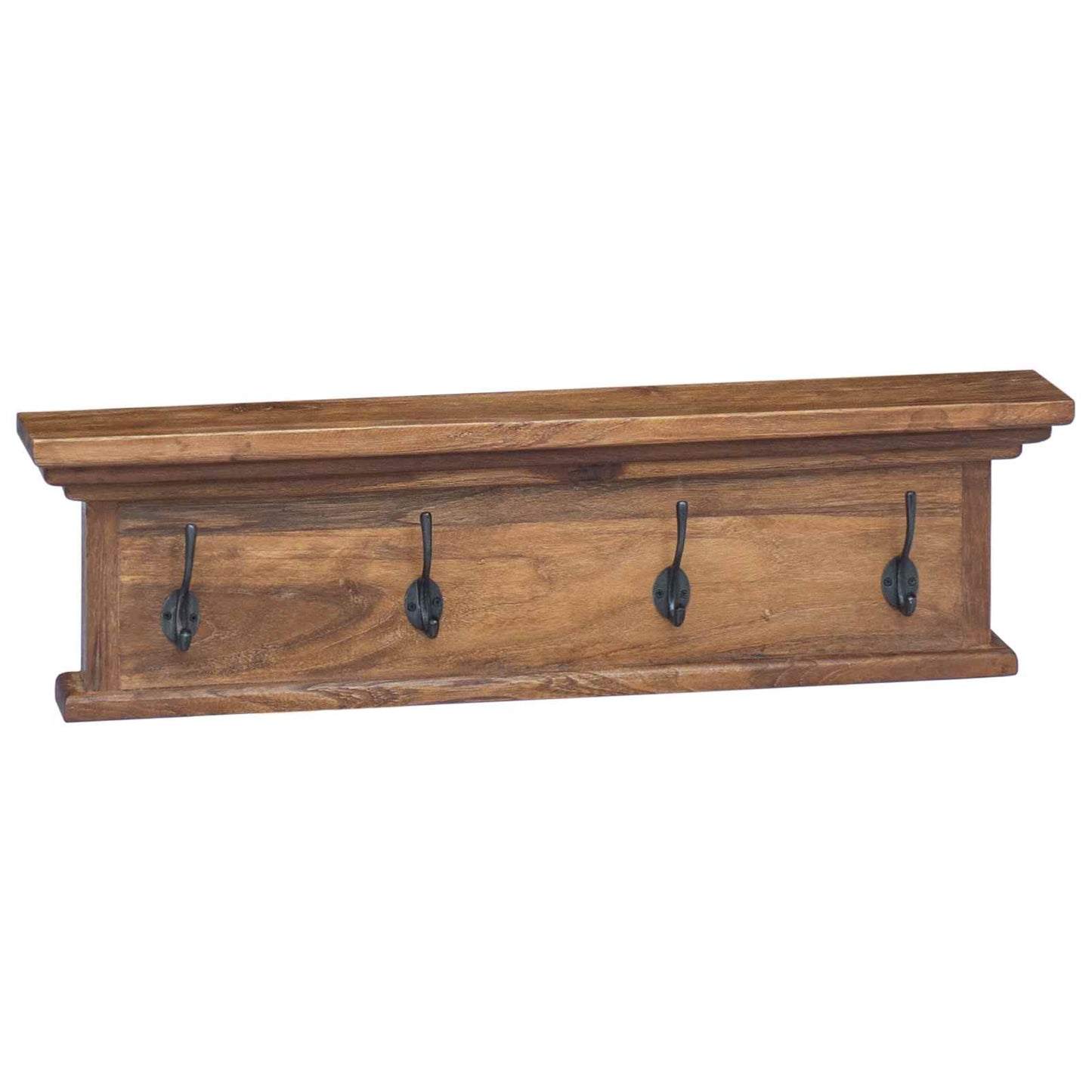 Wall-Mounted Clothes Rack Natural 70 x 10 x 20 cm