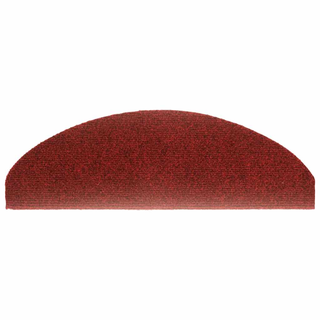 Tapis de marche auto-adhésifs 20 pièces 65x21x4 cm Bordeaux Semi-rond Grand