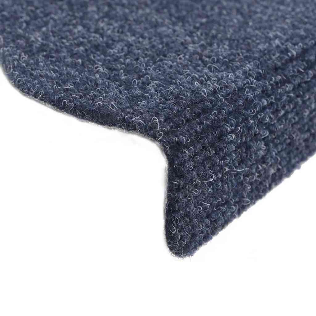 Stufenmatten Selbstklebend 20 Stk. 65x21x4 cm Blau Halbrund Groß