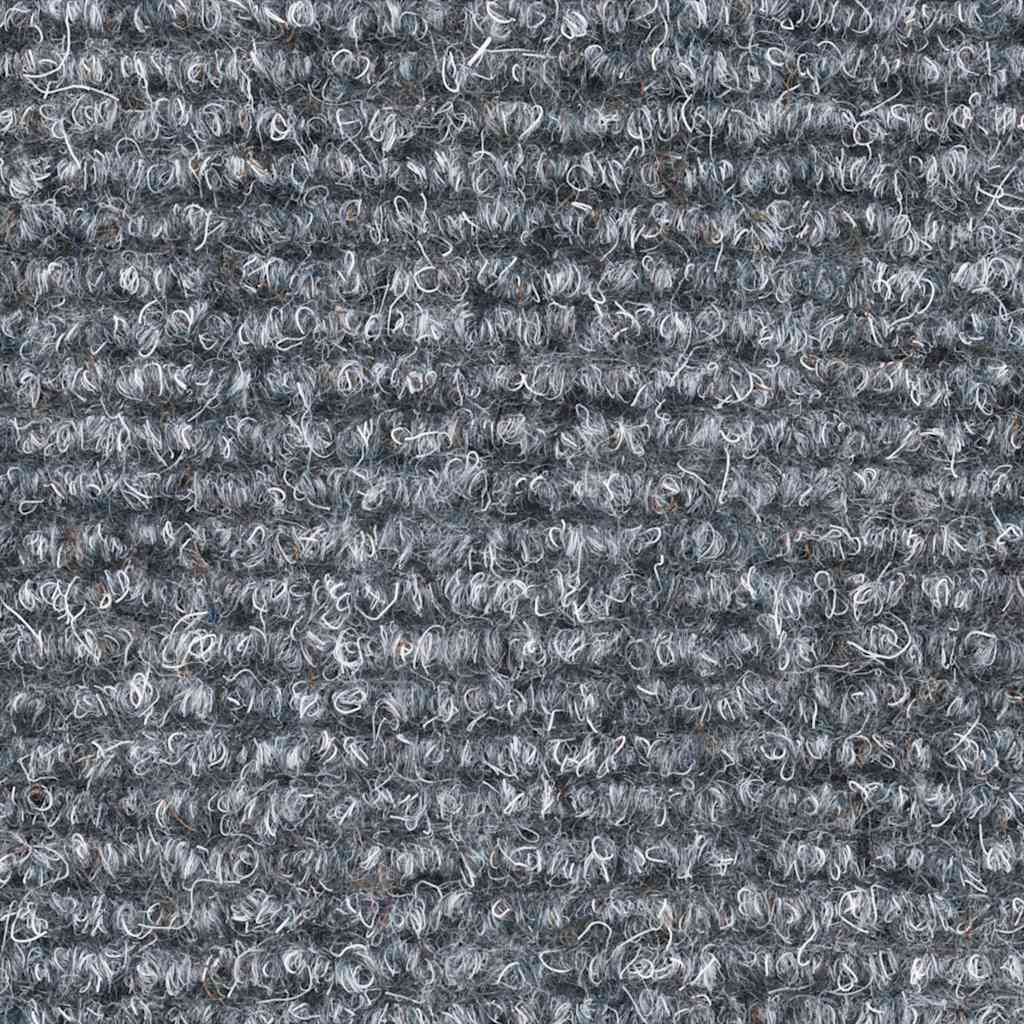 Marches d'escalier auto-adhésives 30 pièces 65x21x4 cm Gris clair demi-rond grandes