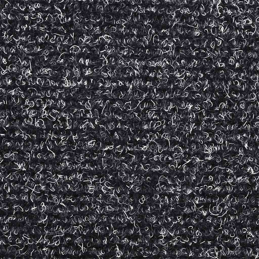 Stair Mats Self-Adhesive 20 pcs. 56x17x3 cm Dark Grey Semi-Circular