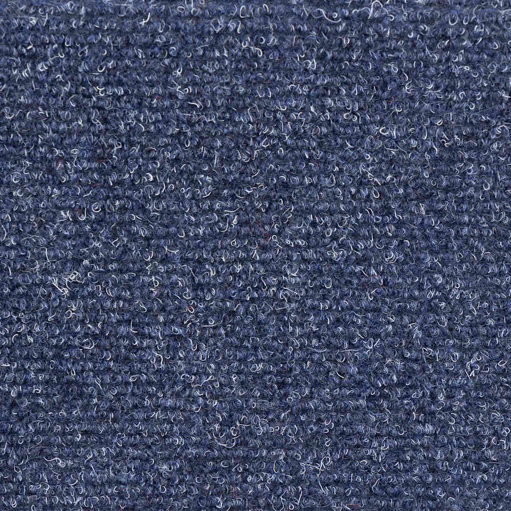 Stufenmatten Selbstklebend 20 Stk. 56x17x3 cm Blau Halbrund