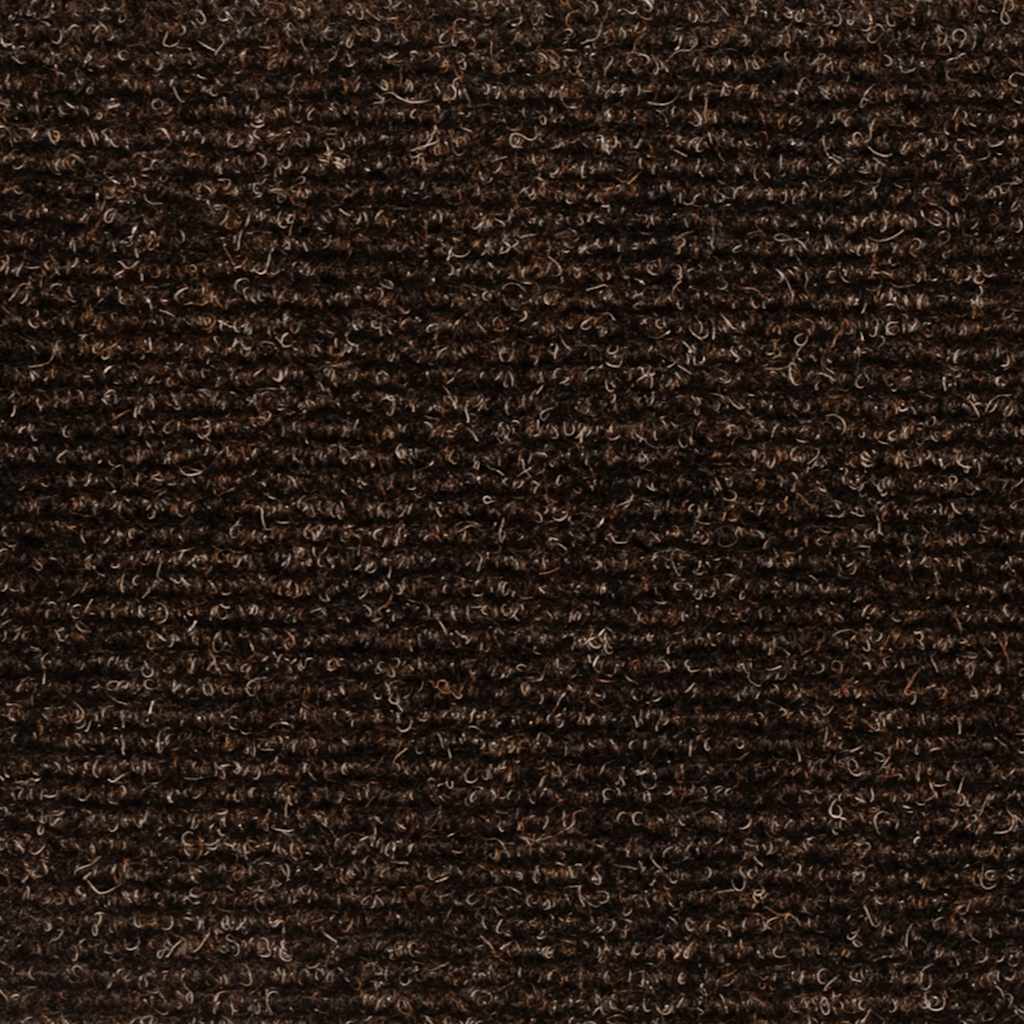 Tapis de marche auto-adhésifs 30 pcs 56x17x3 cm Marron Semi-ronds