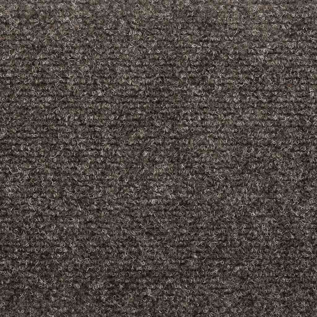 Tapis de marche auto-adhésifs 30 pcs. 56x17x3 cm anthracite semi-rond