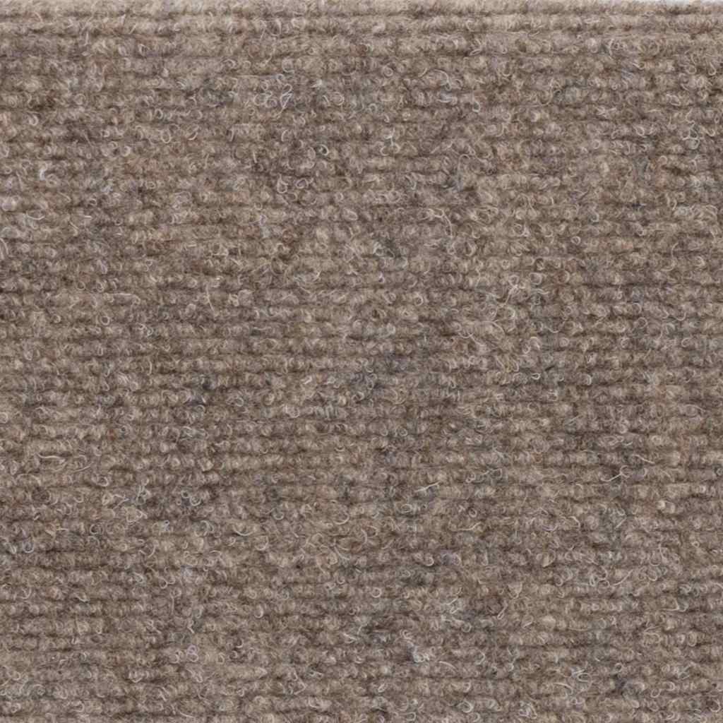 Marches d'escalier auto-adhésives 30 pcs 56x17x3 cm Beige Semi-rond