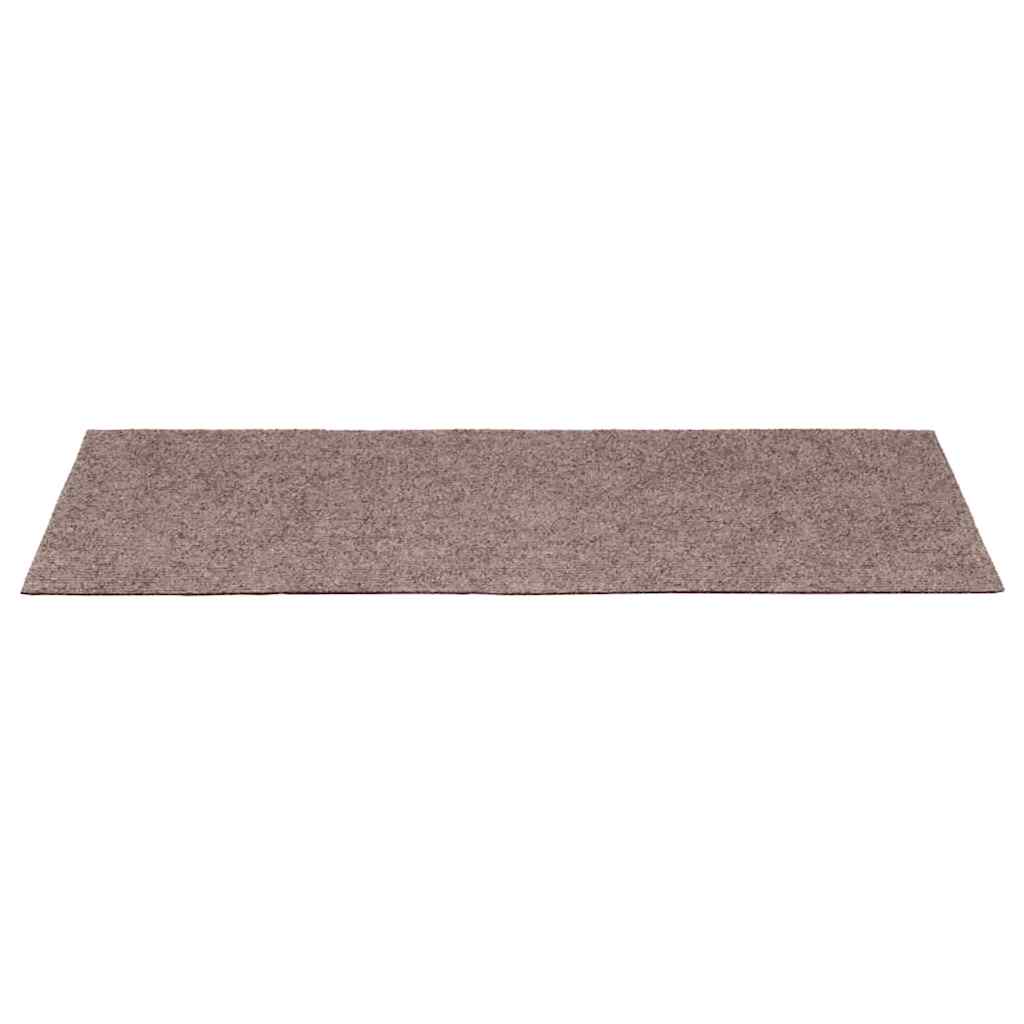 Stufenmatten Selbstklebend 30 Stk. 65x21x4 cm Creme Rechteckiger Rand