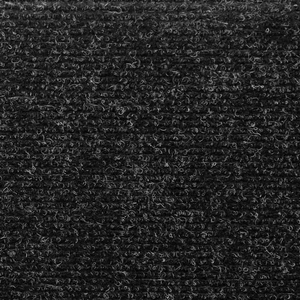 Stair Treads Self-Adhesive 30 pcs 65x21x4 cm Black Rectangular Edge