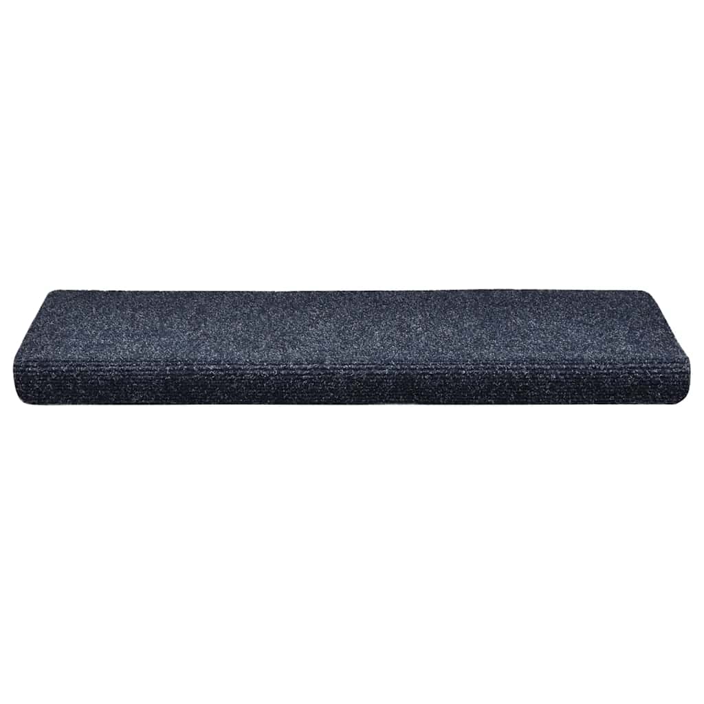 Tapis de marche auto-adhésifs 30 p. 65x21x4 cm bleu bord rectangulaire