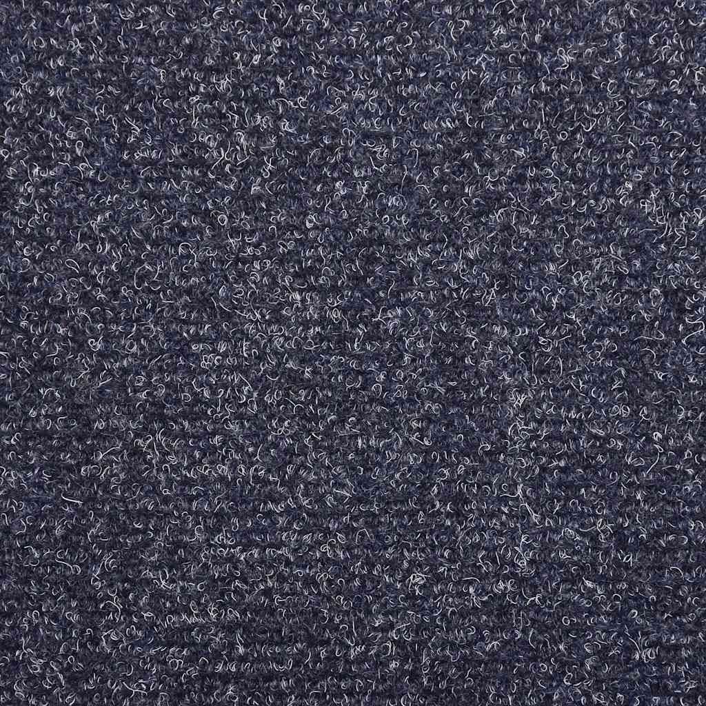Tapis de marche auto-adhésifs 30 p. 65x21x4 cm bleu bord rectangulaire