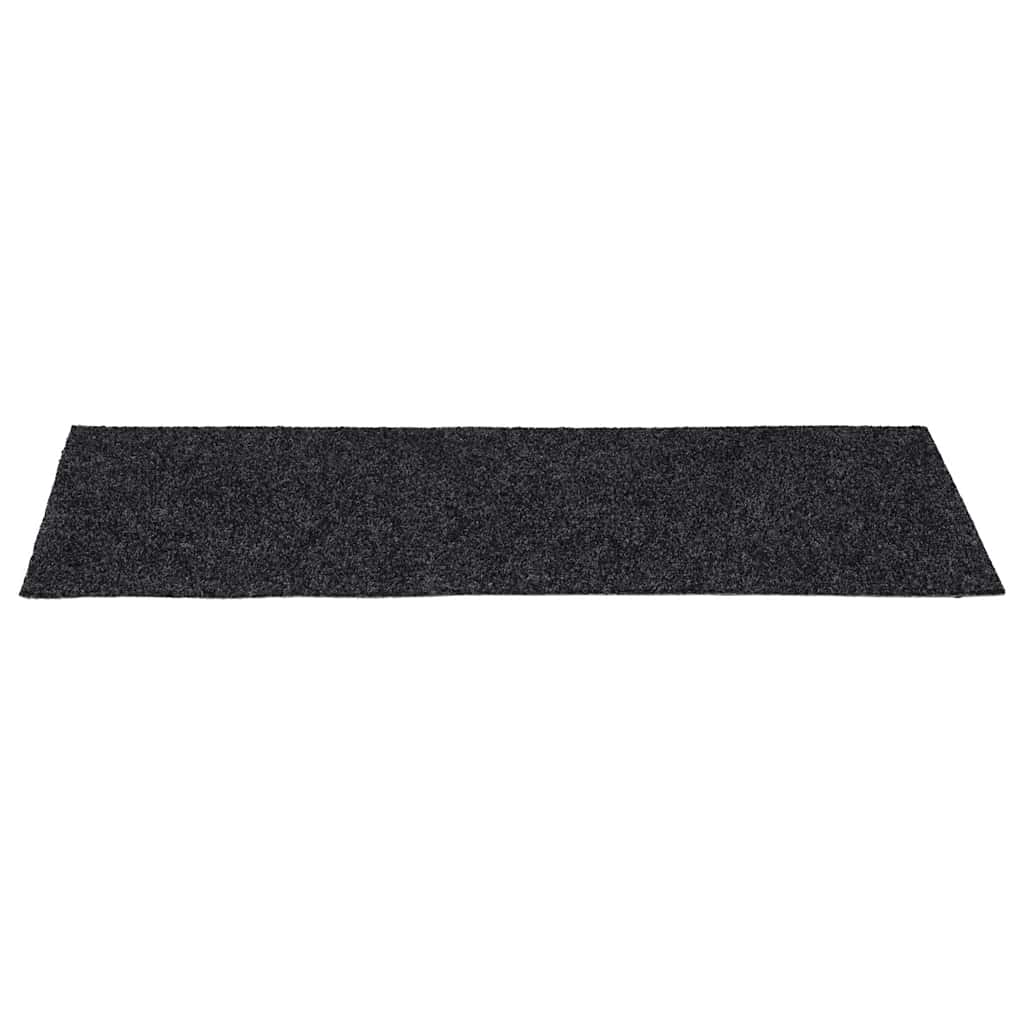 Tapis de marche auto-adhésifs 30 p. 60x25 cm Gris Rectangulaire