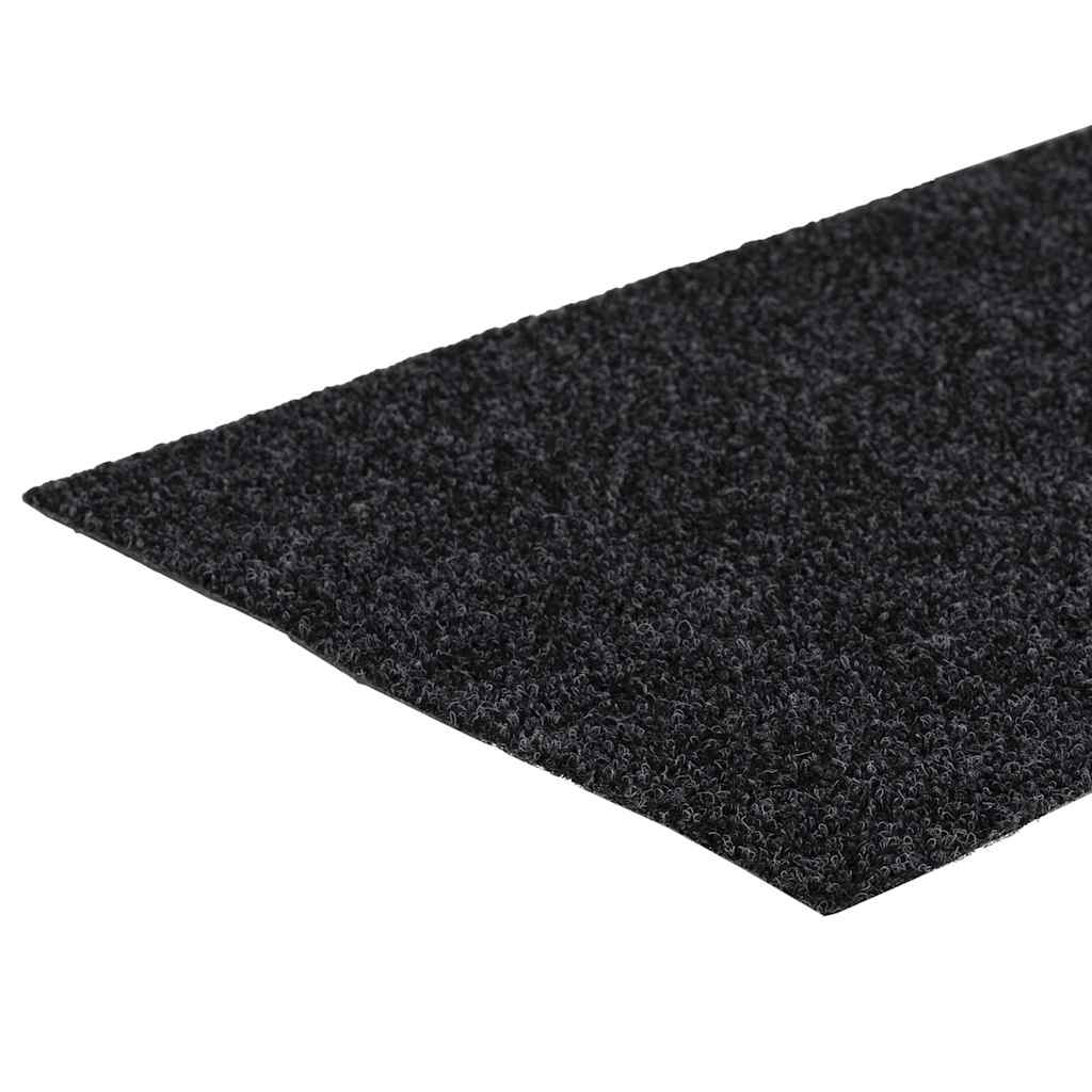 Tapis de marche auto-adhésifs 30 p. 60x25 cm Gris Rectangulaire