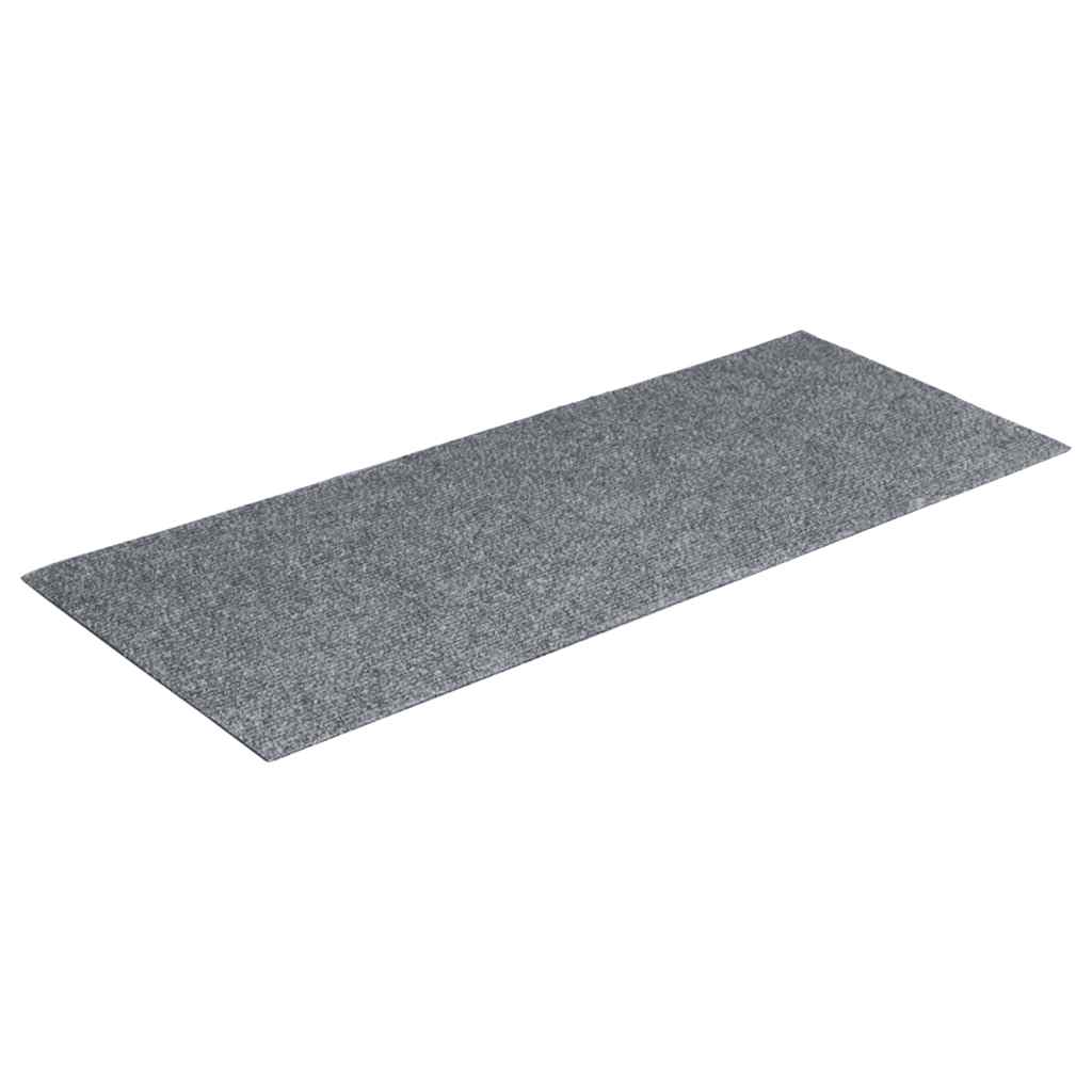 Stair Treads Self-Adhesive 30 pcs. 60x25 cm Light Grey Rectangular