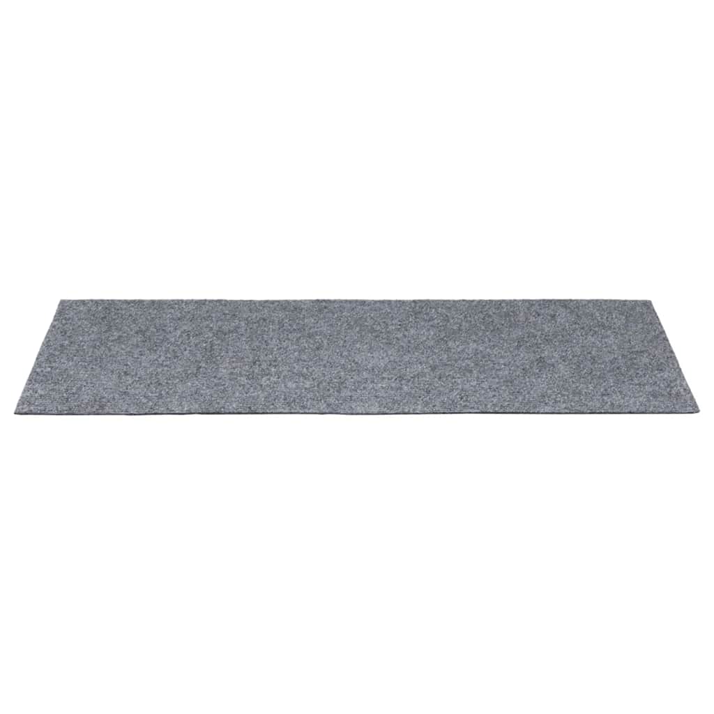 Stair Treads Self-Adhesive 30 pcs. 60x25 cm Light Grey Rectangular