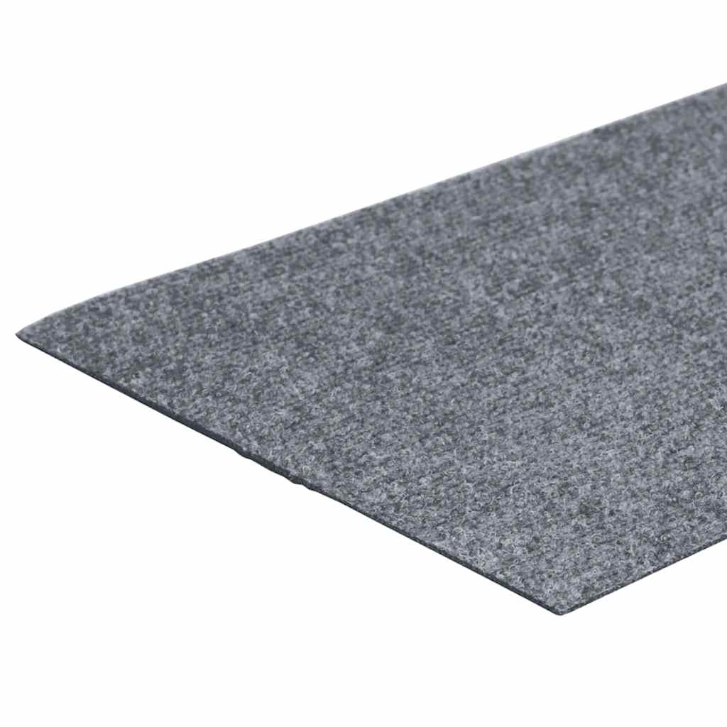 Stair Treads Self-Adhesive 30 pcs. 60x25 cm Light Grey Rectangular