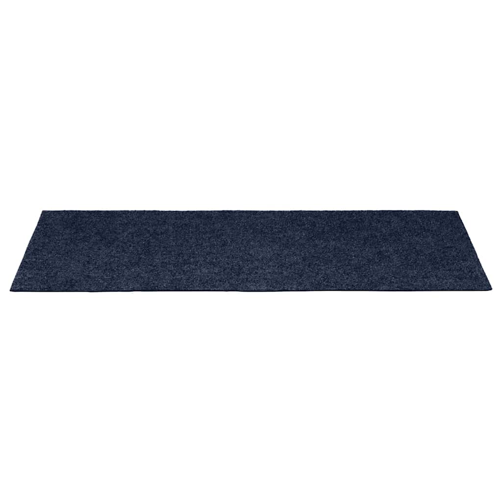Tapis de marches autocollants 30 pcs 60x25 cm Bleu marine Rectangulaire