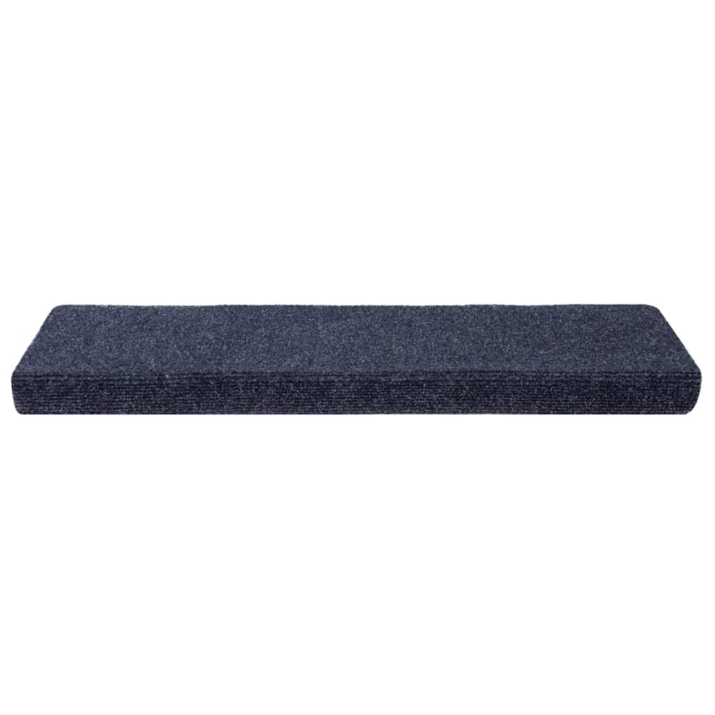 Tapis de marche antidérapants auto-adhésifs 20 pcs 65x21x4 cm Anthracite Bord rectangulaire