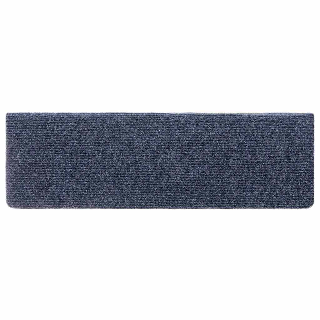 Tapis de marche antidérapants auto-adhésifs 20 pcs 65x21x4 cm Anthracite Bord rectangulaire