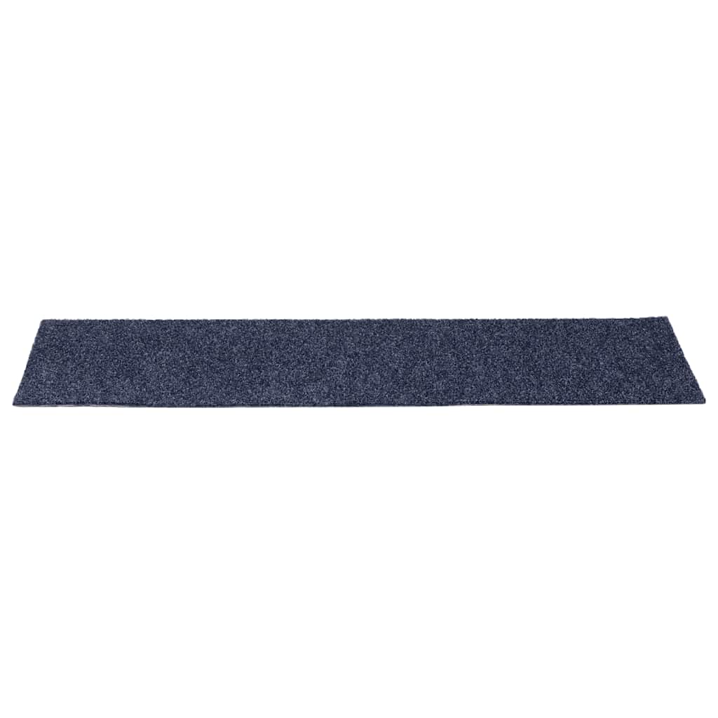 Stufenmatten Selbstklebend 30 Stk. 76x20 cm Grau Blau Rechteckig
