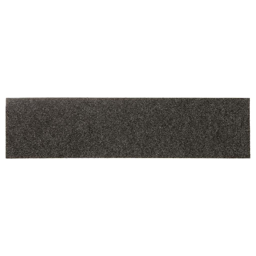 Stair Mats Self-Adhesive 30 pcs. 76x20 cm Anthracite Rectangular