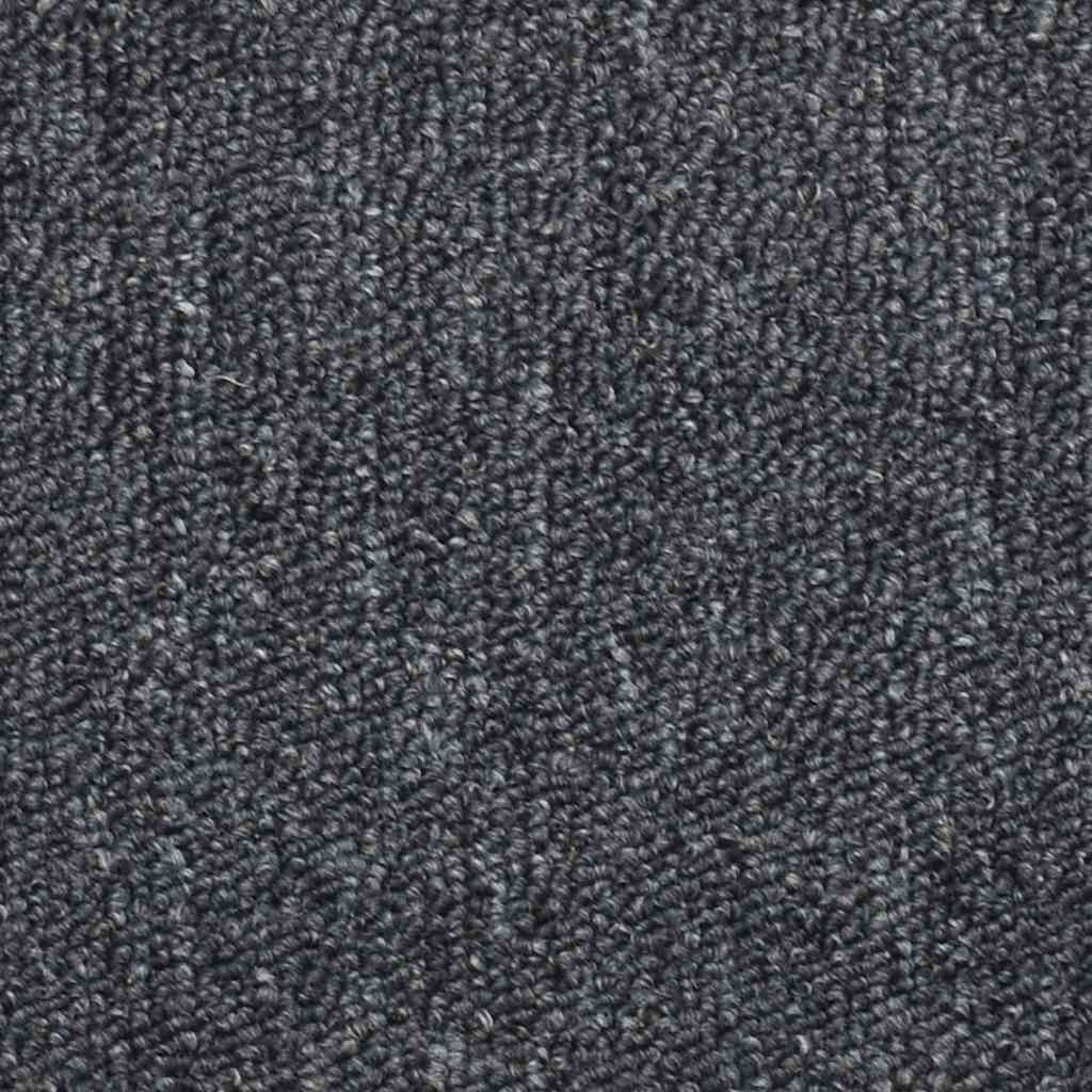Stair Mats 30 pcs. 56x17x3 cm Dark Grey and Blue Semicircular