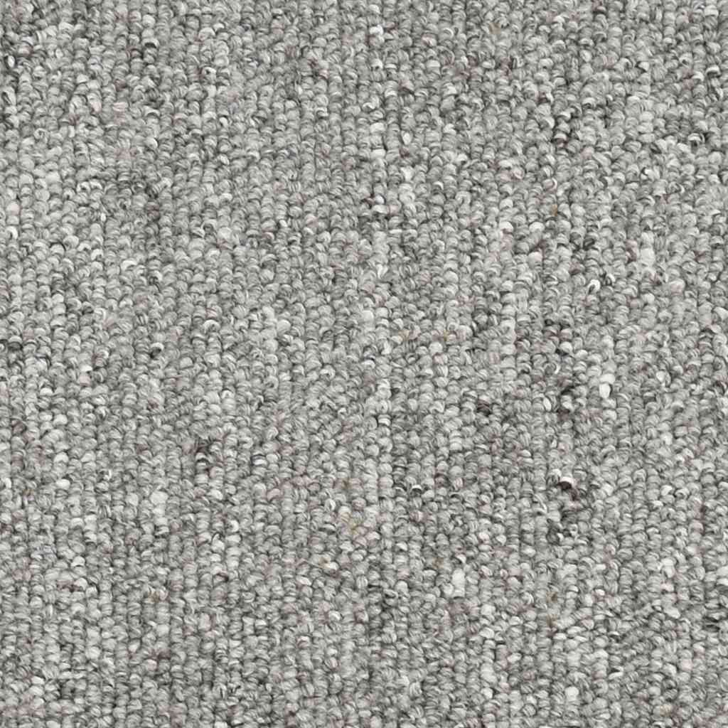Stair Mats 30 pcs. 56x17x3 cm Light Grey Half-Round