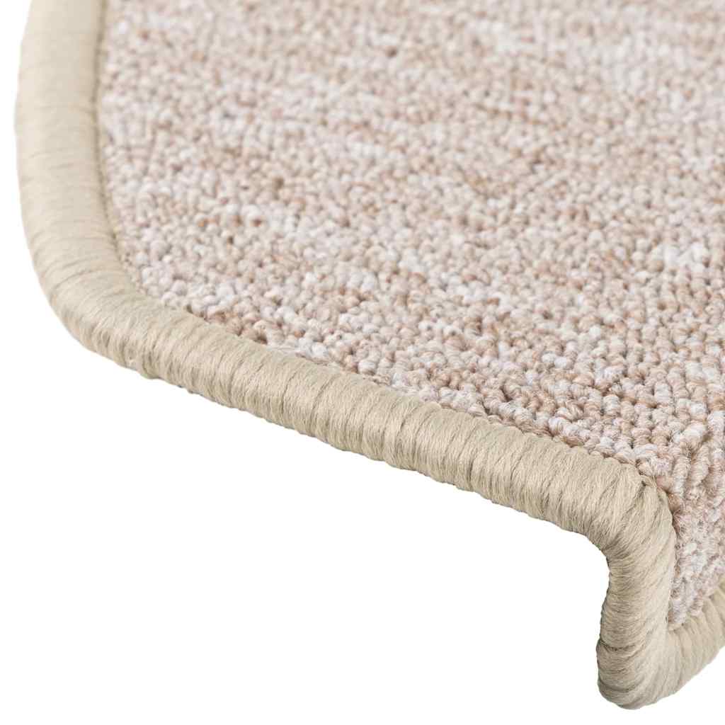 Stufenmatten 30 Stk. 65x24x4 cm Taupe Halbrund Groß