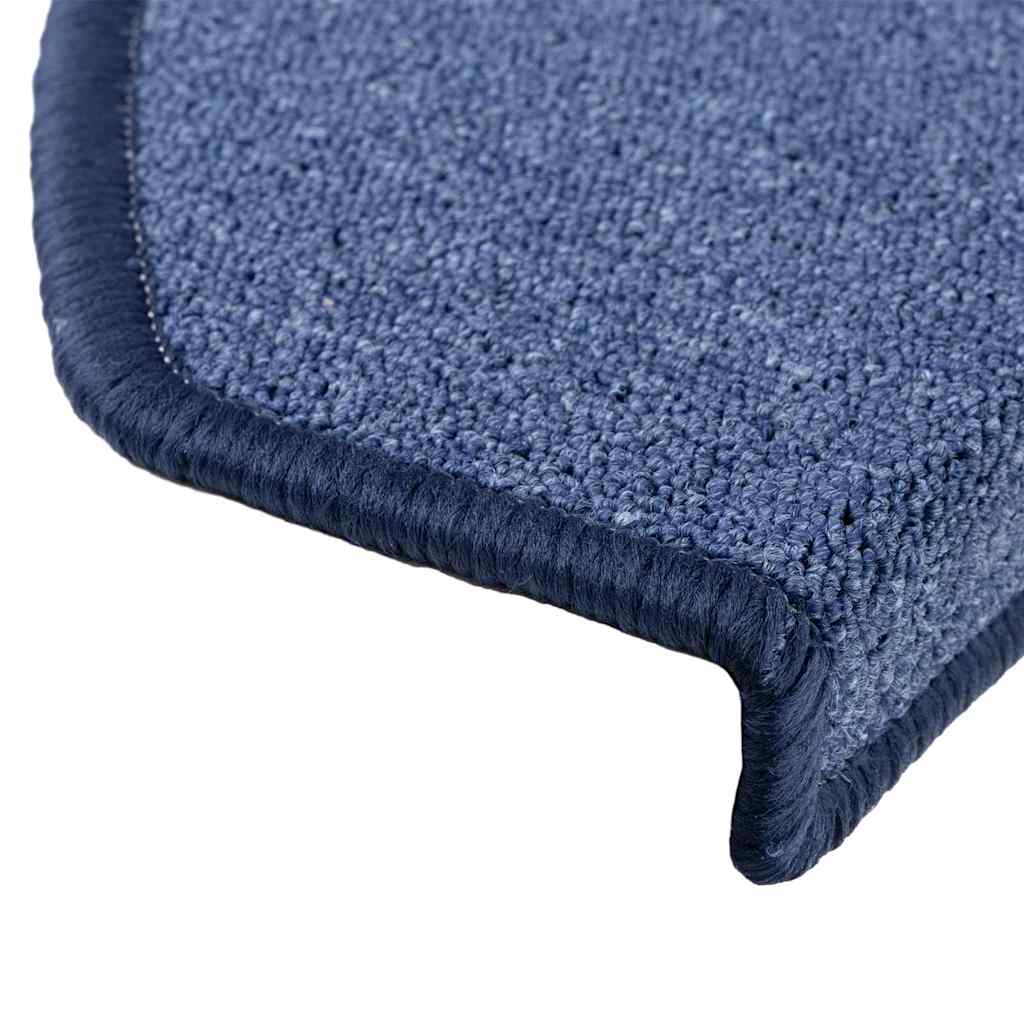 Tapis de marche 30 pièces 65x24x4 cm Bleu Demi-lune Grand