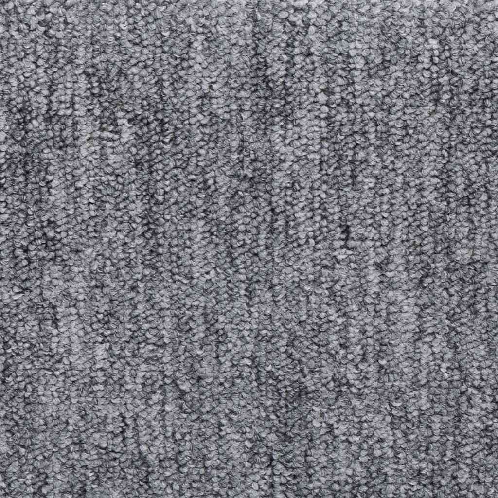 Tapis de marchettes 30 pces 65x21x4 cm Gris clair Bord rectangulaire