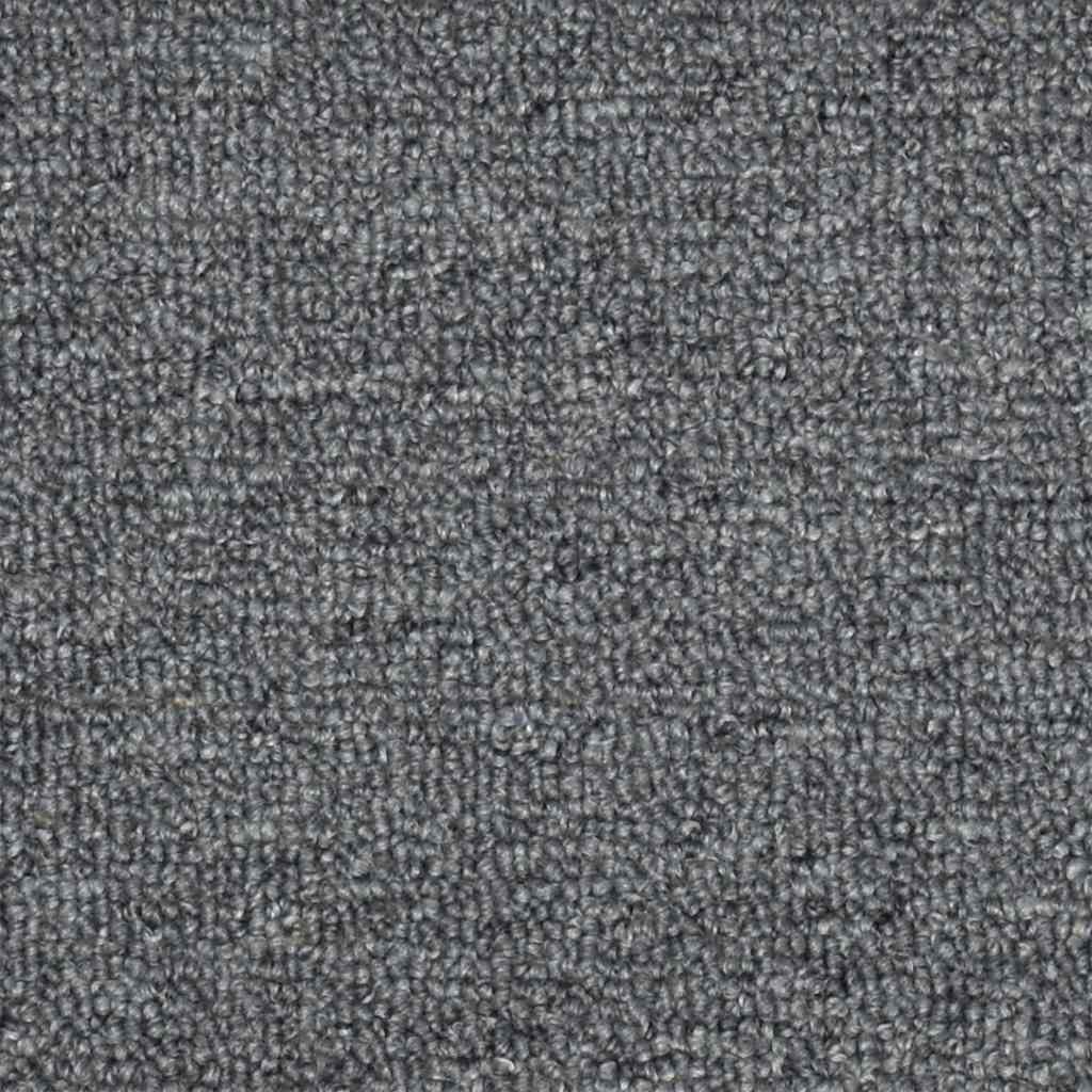 Tapis de marche d'escalier 30 pcs 65 x 21 x 4 cm Gris clair et bleu Bord rectangulaire