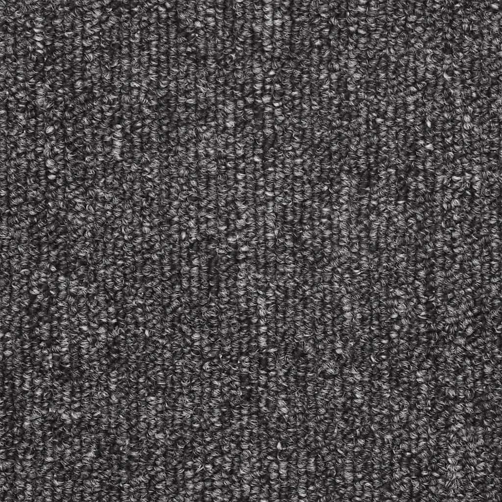 Tapis de marche 20 pces 56x17x3 cm anthracite semi-circulaire