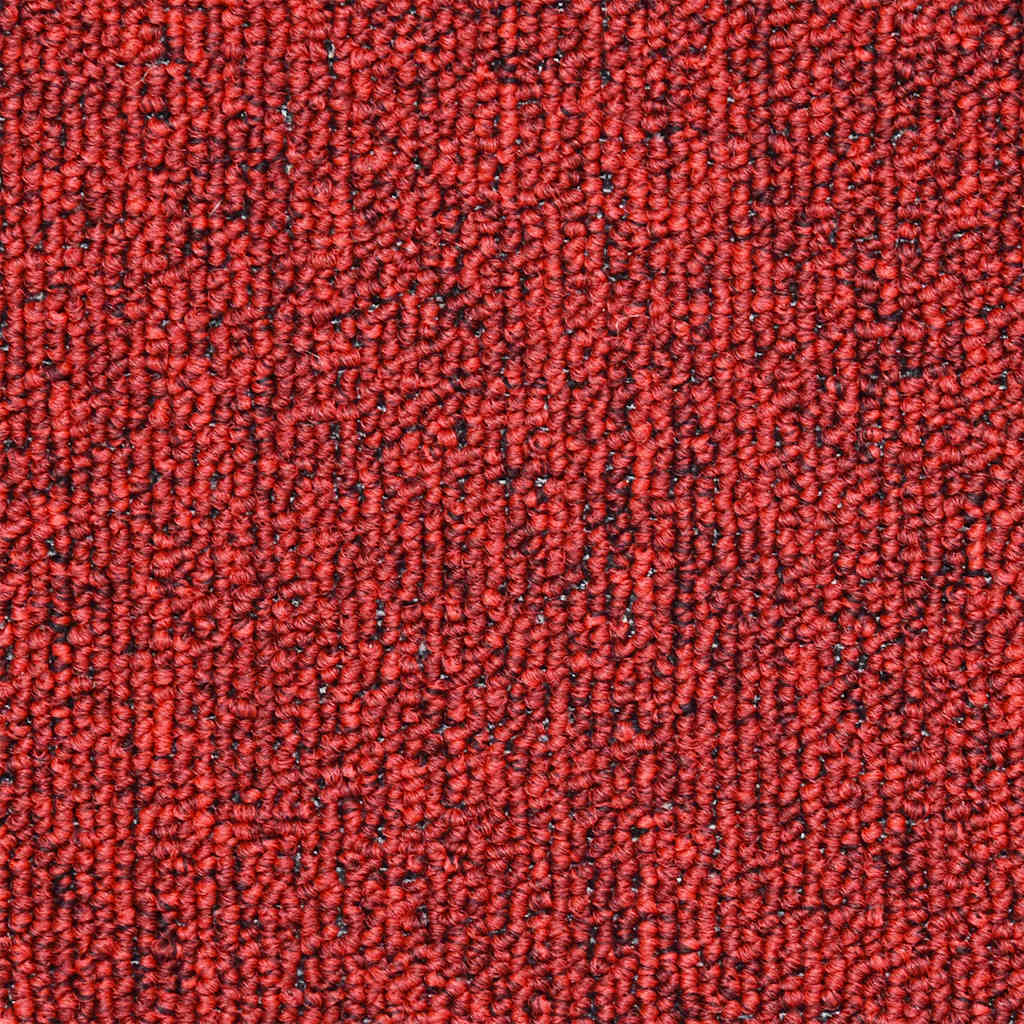 Stufenmatten 20 Stk. 56x17x3 cm Rot Halbrund
