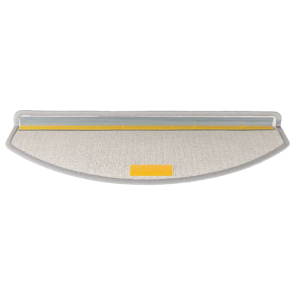 Tapis de marche 20 pcs. 65x24x4 cm Gris clair Semi-rond Grand