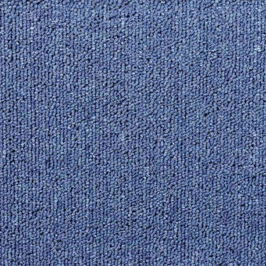 Tapis de marches 20 pces 65x24x4 cm Bleu Demi-rond Grand