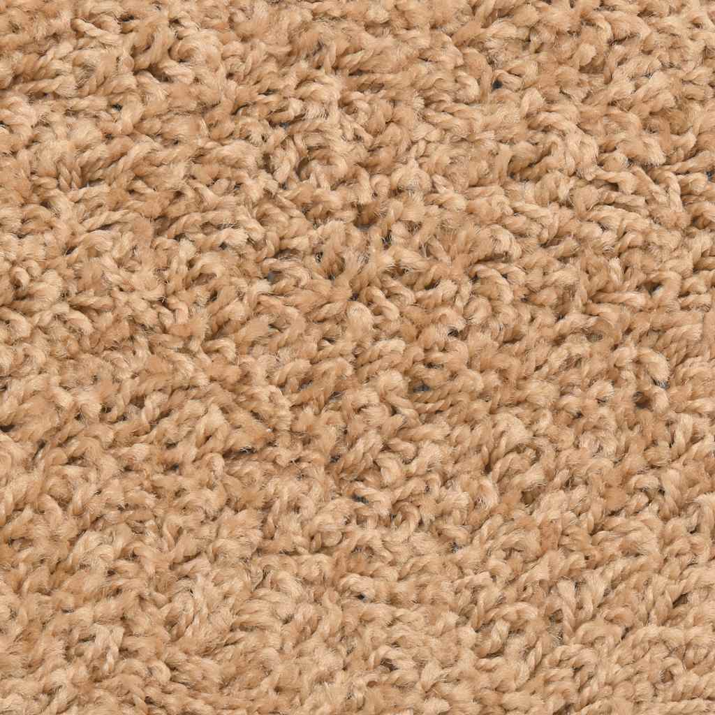 Tapis de marchettes 30 pces 56x17x3 cm Beige Semi-circulaire