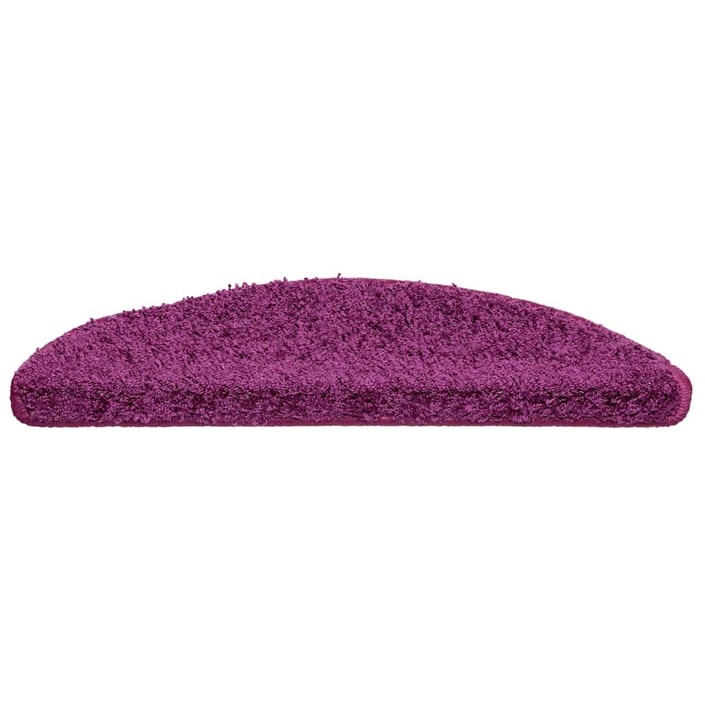 Tapis de marches 30 p. 56x17x3 cm violet demi-rond