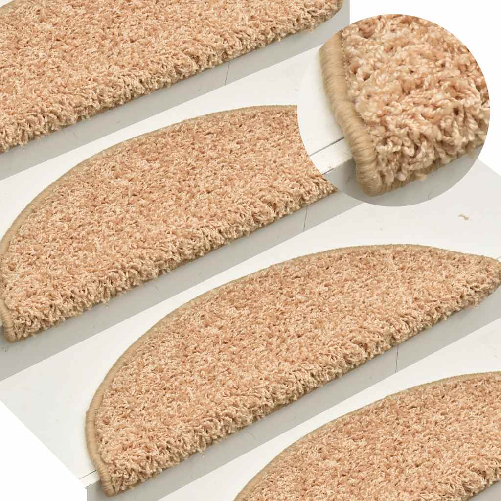 Tapis de marchettes 30 pces 56x17x3 cm Or Semi-rond