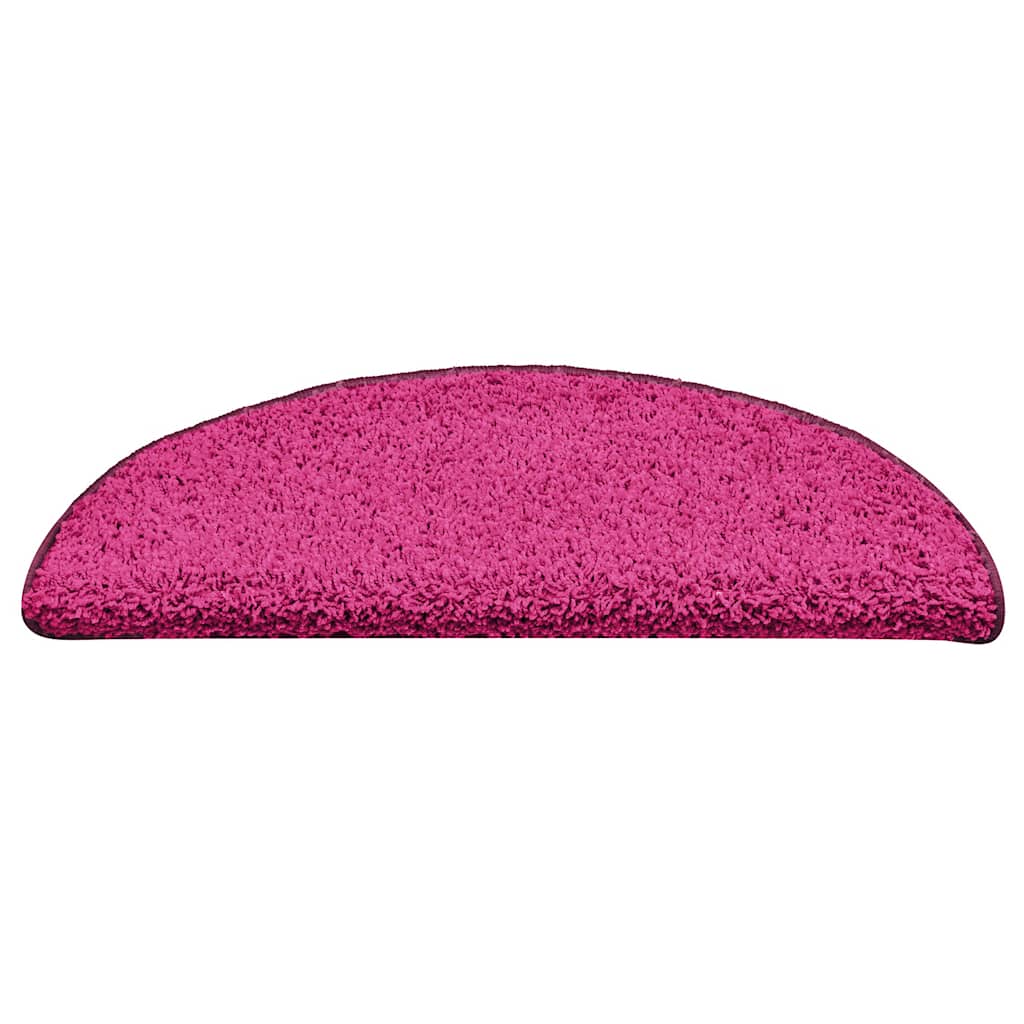 Stufenmatten 30 Stk. 56x17x3 cm Rosa Halbrund